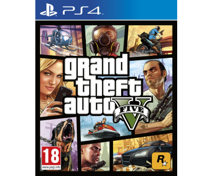 Gra PS4 CENEGA Grand Theft Auto V PS4 eng